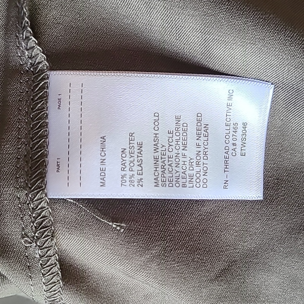 Ellen Tracy Jacket With Draw Cord Hem Size Large - Picture 7 of 15